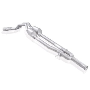 GMC Sierra Performance Exhaust - Passenger Rear Tire Exit - Stainless Works - Exhaust Y-Pipe - `07-`16